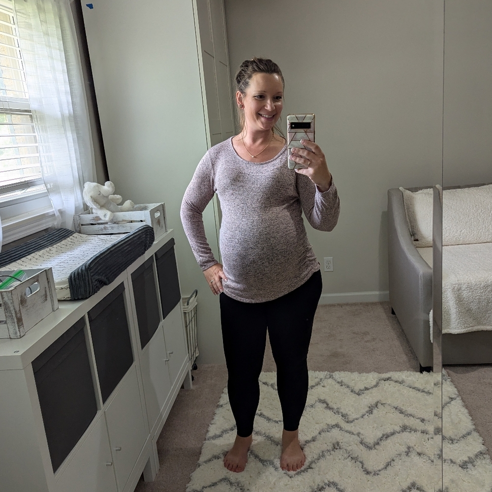 Maternity stretch top